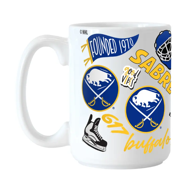 Buffalo Sabres 15oz Native Sublimated Mug