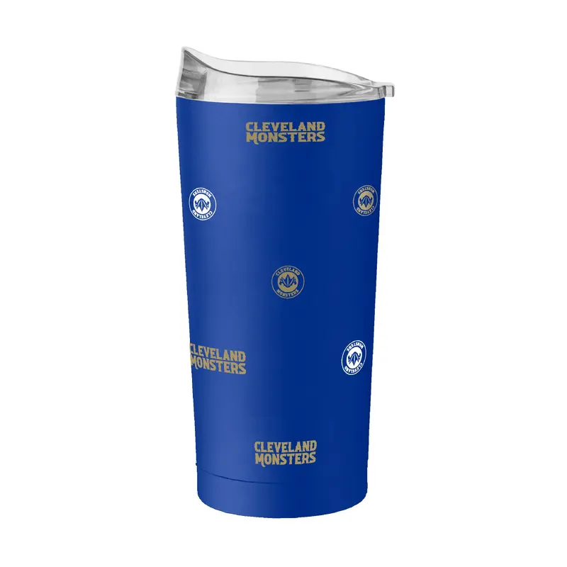 Lake Erie Monsters 20oz Step And Repeat Powder Coat Tumbler