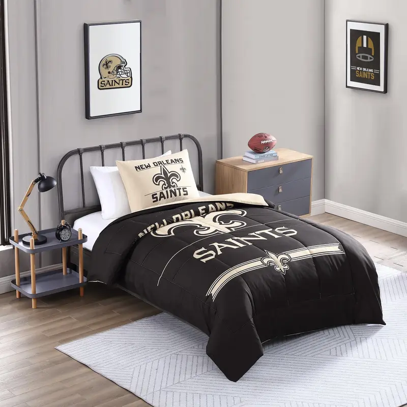 New Orleans Saints Command Comforter Set Twin