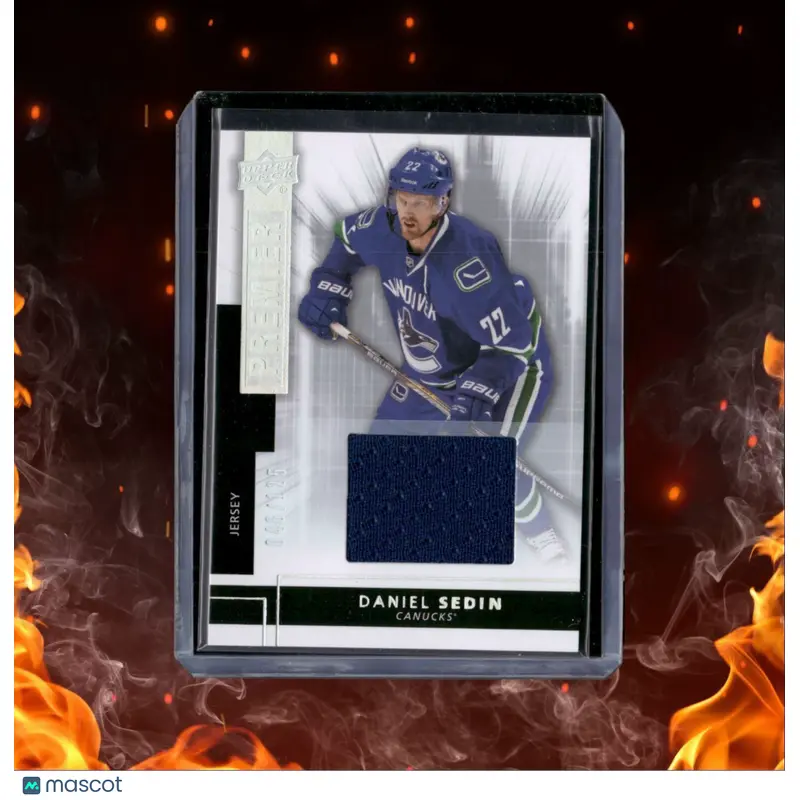 2014-15 Upper Deck Premier Daniel Sedin Jersey #11