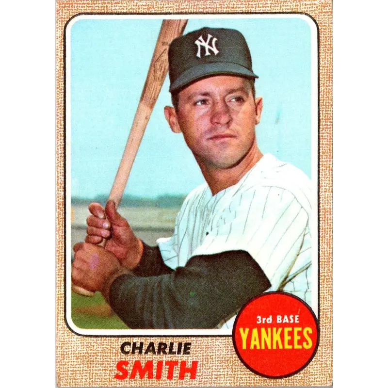 1968 Topps Charlie Smith #596 VG-EX
