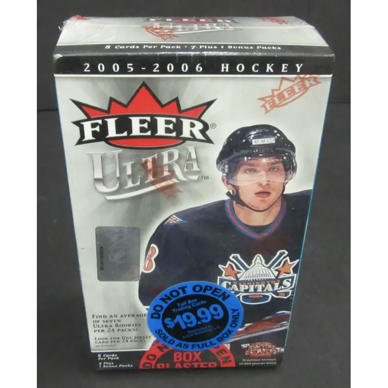 2005/06 Fleer Ultra Hockey Blaster Box (8/8)