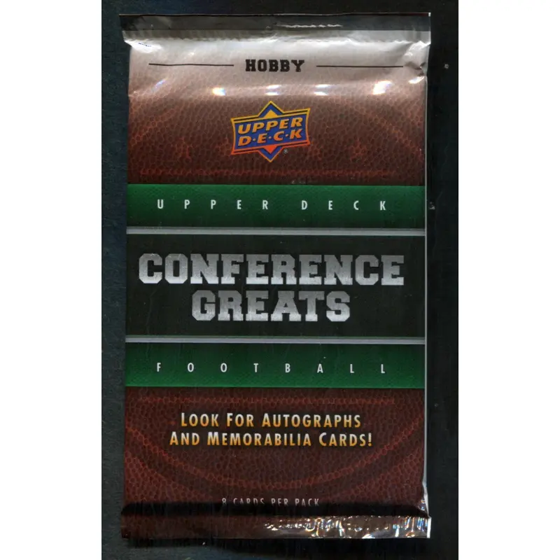 2014 Upper Deck Conference Greats Football Unopened Pack (Hobby) (8)