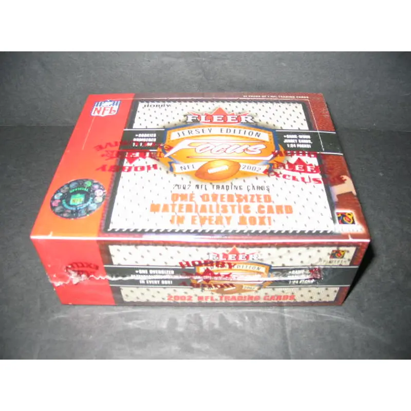 2002 Fleer Focus Football Jersey Edition Box (Hobby)