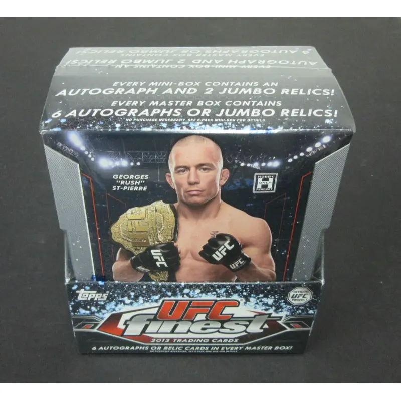 2013 Topps Finest UFC Ultimate Fighting Championship Box (Hobby)