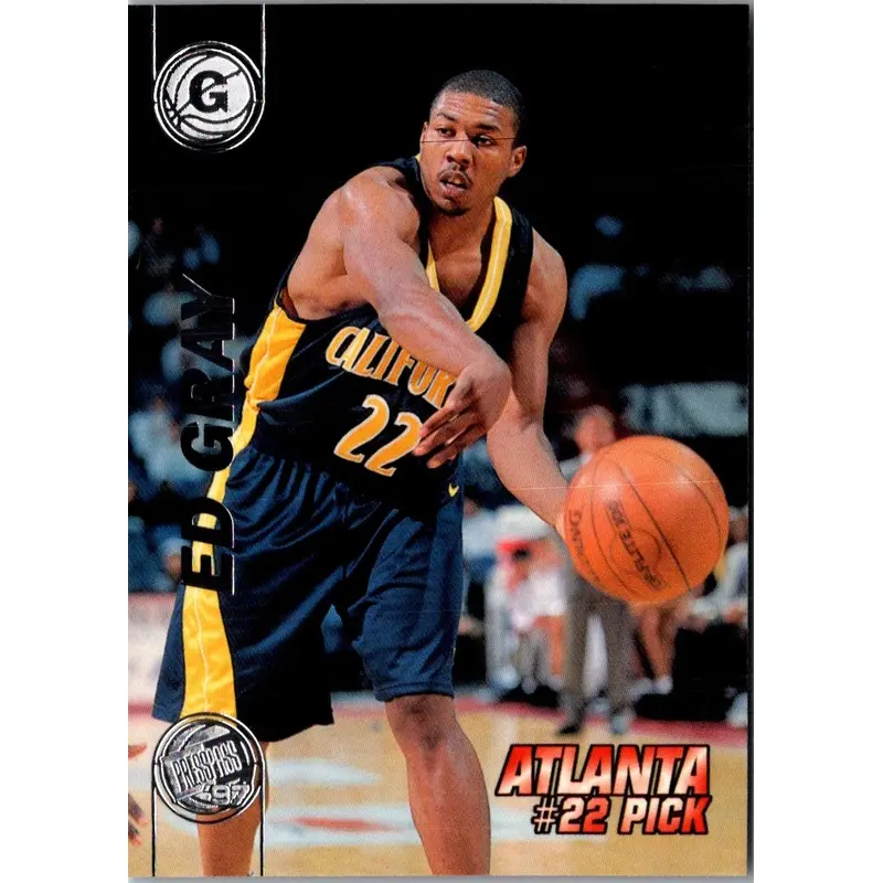 1997 Press Pass Double Threat Ed Gray #22