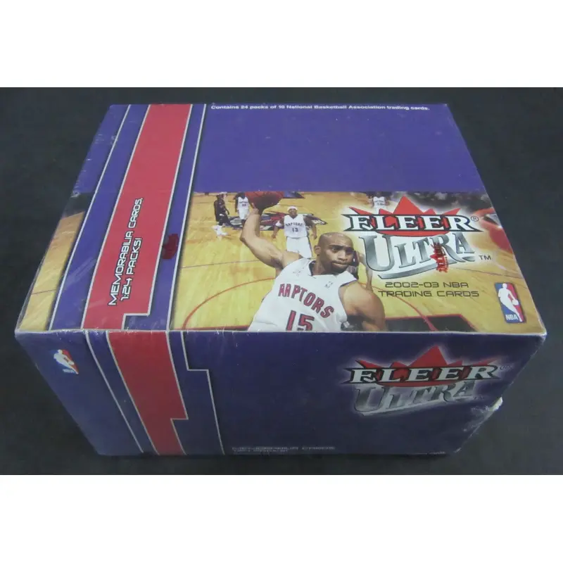 2002/03 Fleer Ultra Basketball Box (Retail) (24/10)