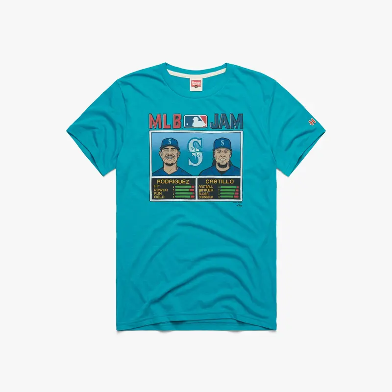 MLB Jam Mariners Rodriguez And Castillo