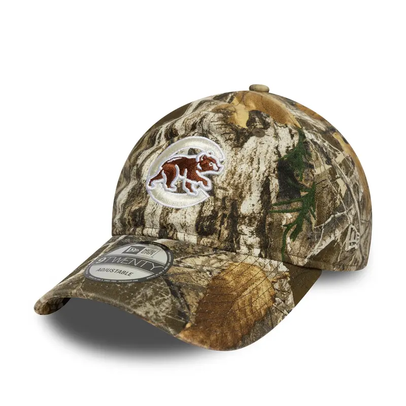 New Era - 9TWENTY - WASHED Real Tree - Chicago Cubs