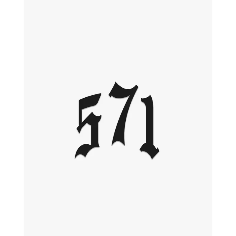THE (571) VANQUISH PREMIUM DECAL