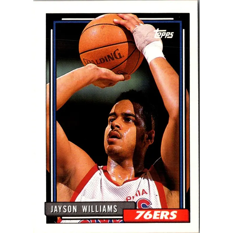 1992 Topps Jayson Williams #134