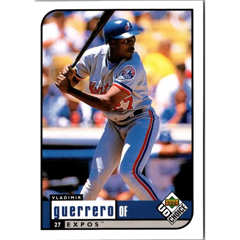1999 Flair Showcase Row 3 (Power) Vladimir Guerrero #27