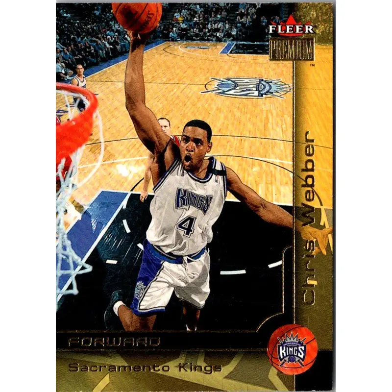 2000 Fleer Premium Chris Webber #57