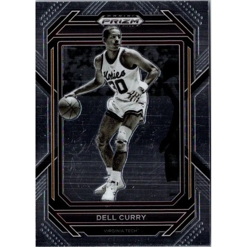 2023 Panini Prizm Draft Picks Choice Blue/Yellow/Green Dell Curry #83