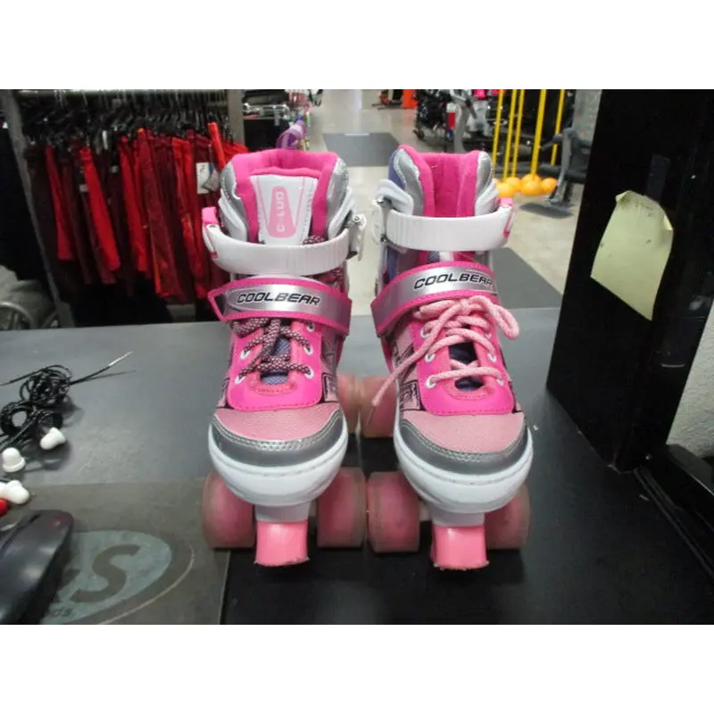 Used C-Luo Cool Bear Size Small Adjustable Roller Skates
