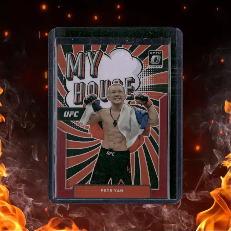 2022 Donruss Optic Petr Yan My House Red Prizm 30/99 #10