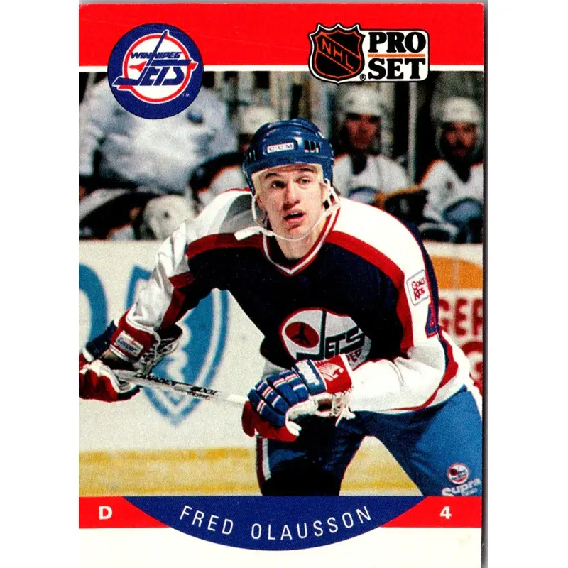 1990 Pro Set Fredrik Olausson #335A