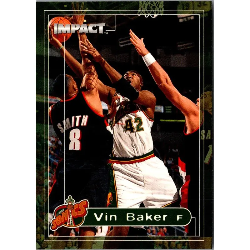 1999 SkyBox Impact Vin Baker #116
