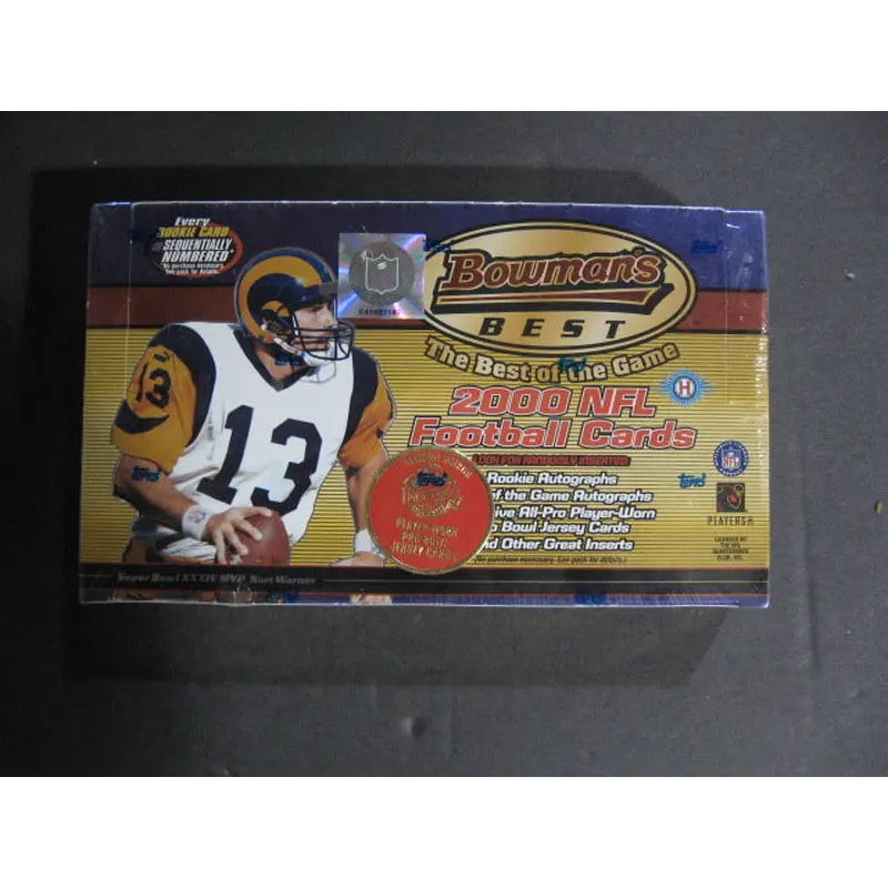 2000 Bowman's Best Football Box (Hobby)