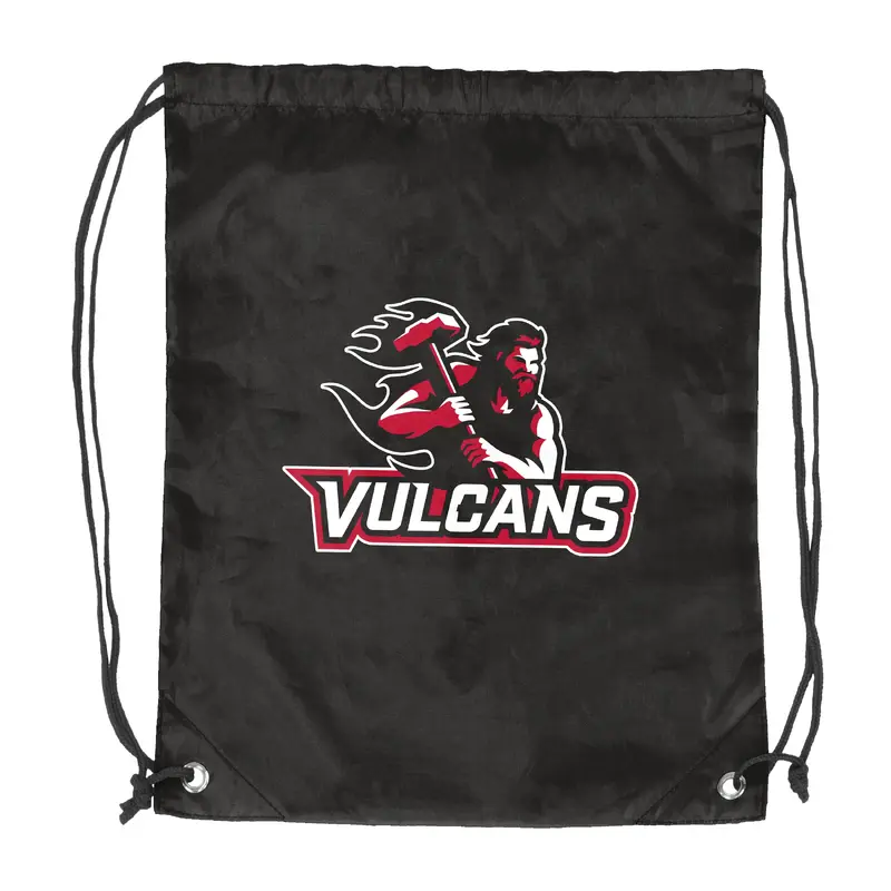 California University of Pennsylvania Black Cruise Backsack f/ Primary Logo