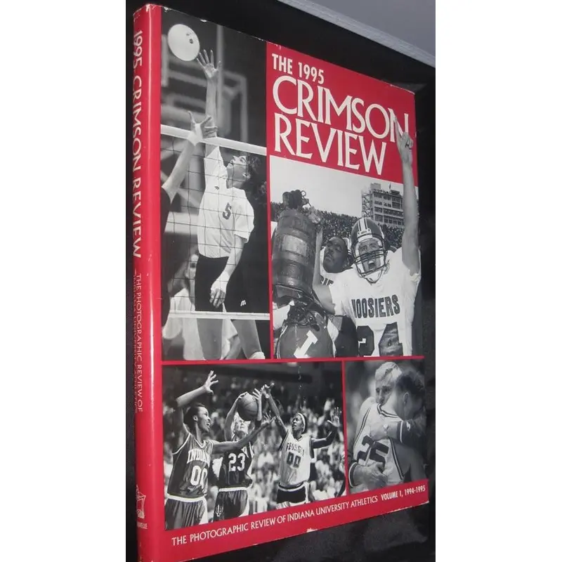 1995 Crimson Review Oversized Indiana University Hardback Book