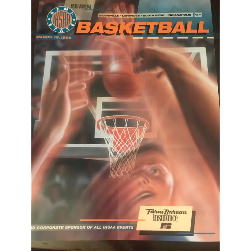 1995 Indiana High School Basketball Semi State Program
