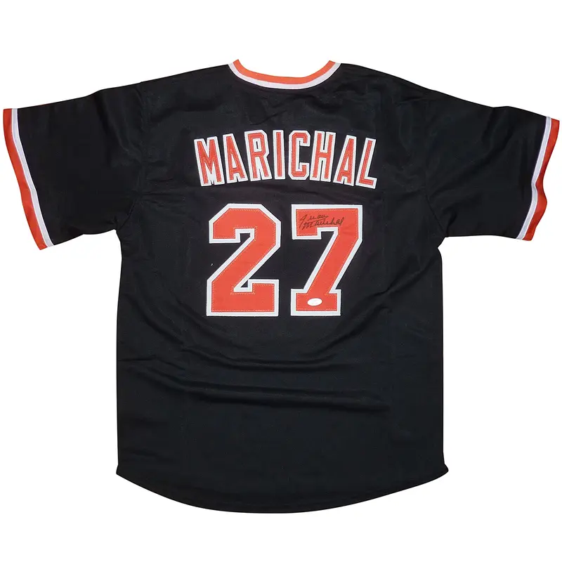 Juan Marichal Autographed San Francisco (Black #27) Custom Jersey - JSA
