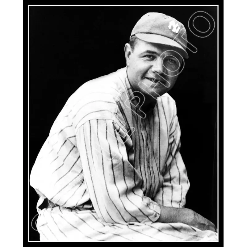 Babe Ruth 8X10 Photo - New York Yankees - 669