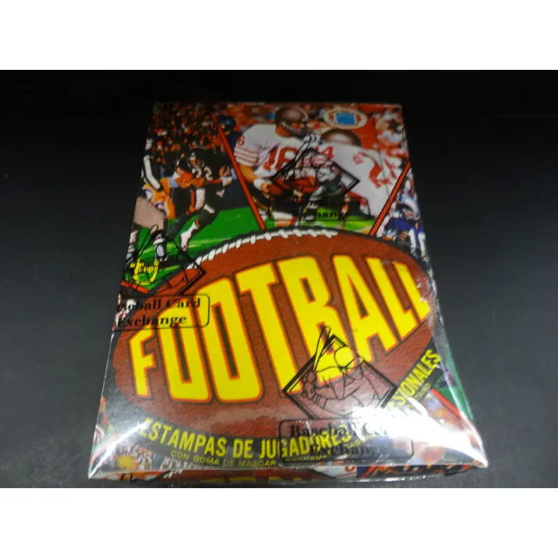 1977 Topps Football Unopened Wax Box (Mexican) (Authenticate)