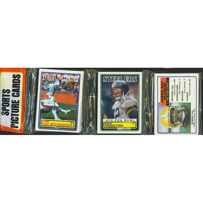 1983 Topps Football Unopened Rack Pack (Authenticate)