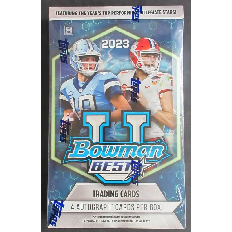 2023 Bowman Best University Football Box (Hobby) (12/5)