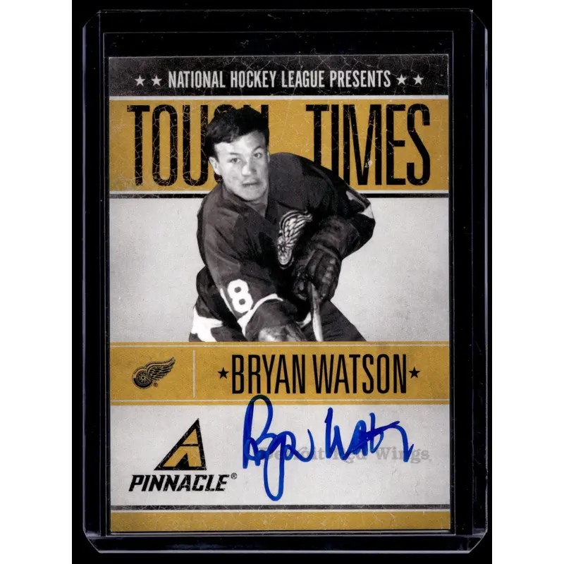 2010-11 Panini Pinnacle - Tough Times Autographs - Bryan Watson #BW /250