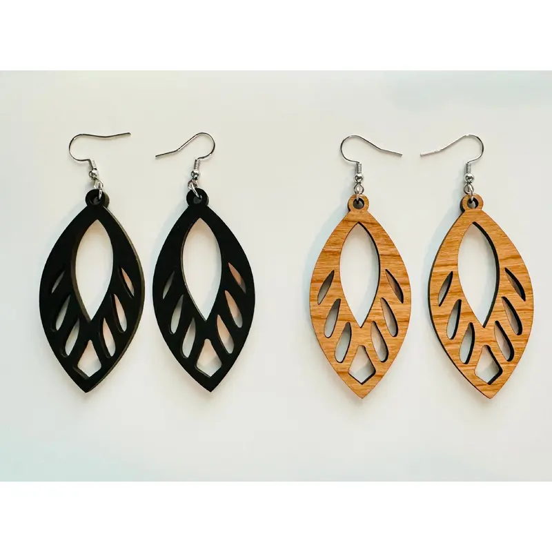 Elegant Wood Drops