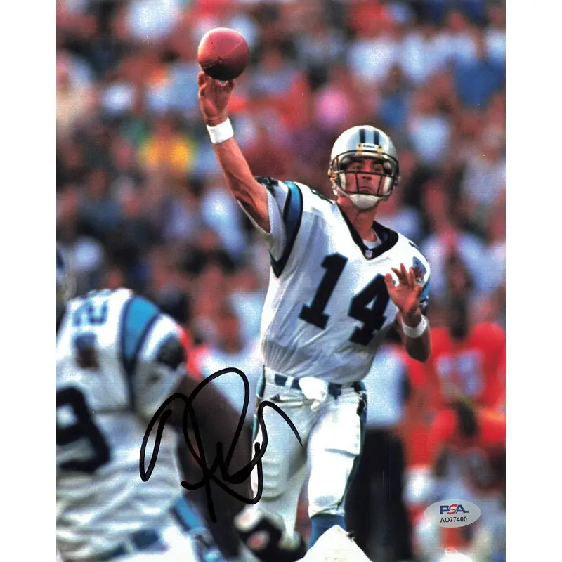 Frank Reich signed 8x10 photo PSA/DNA Carolina Panthers Autographed