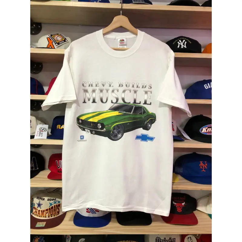 Vintage Deadstock Chevy Muscle Car Tee Size Medium