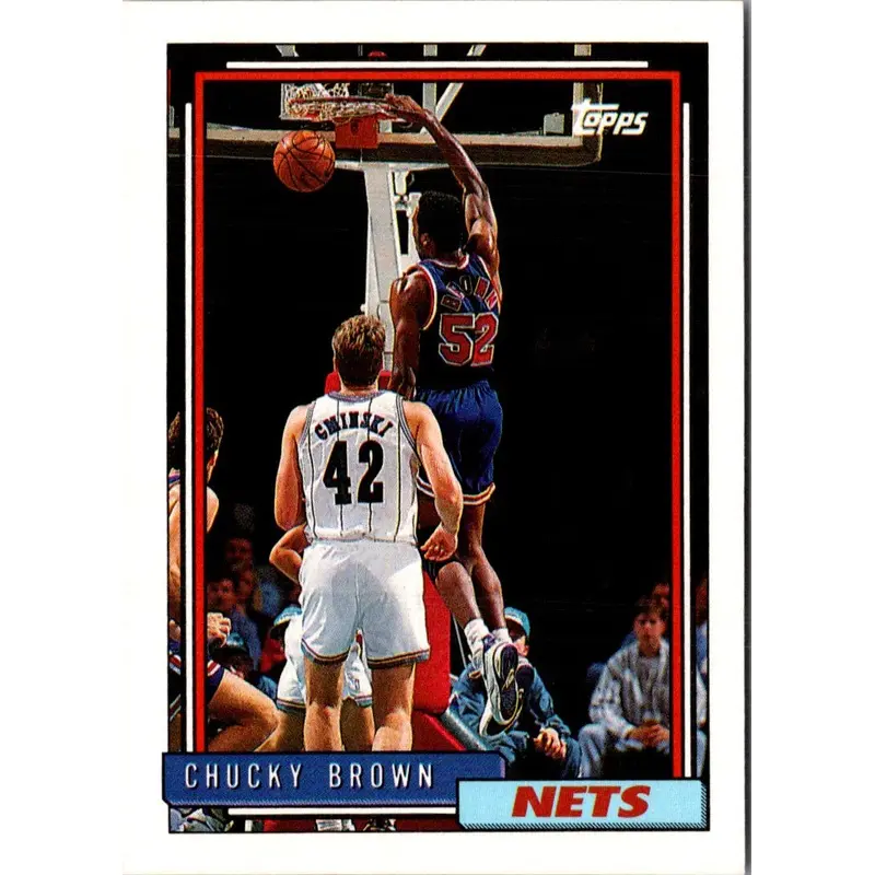 1992 Topps Gold Chucky Brown #263