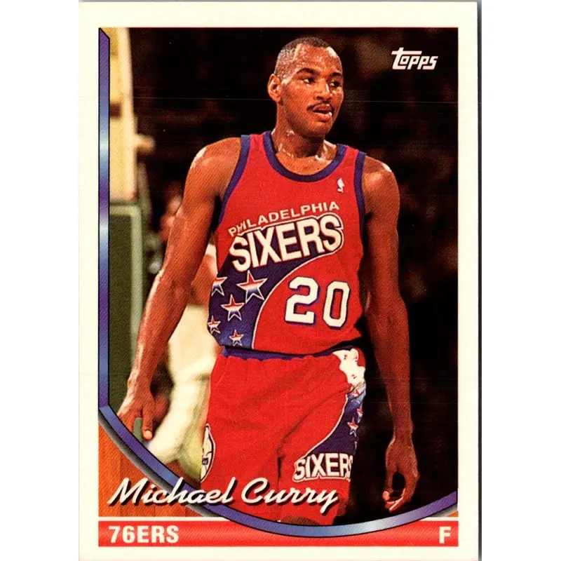 1993 Topps Michael Curry #286 Rookie