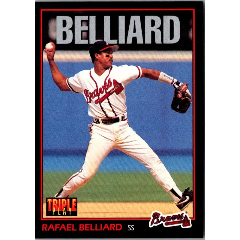 1993 Triple Play Rafael Belliard #15