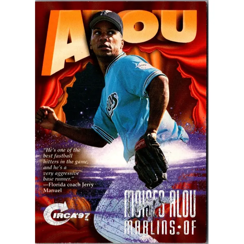 1997 Circa Moises Alou #126