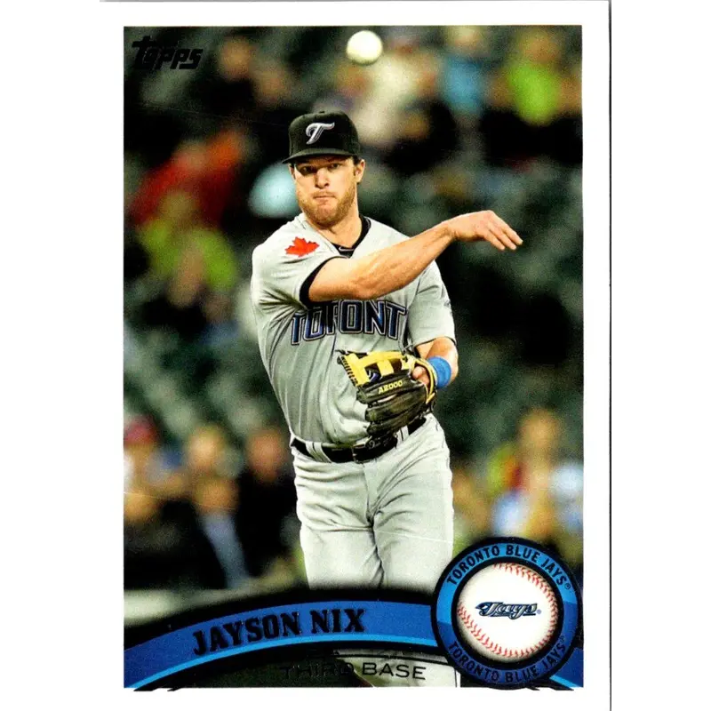 2011 Topps Update Jayson Nix #US33