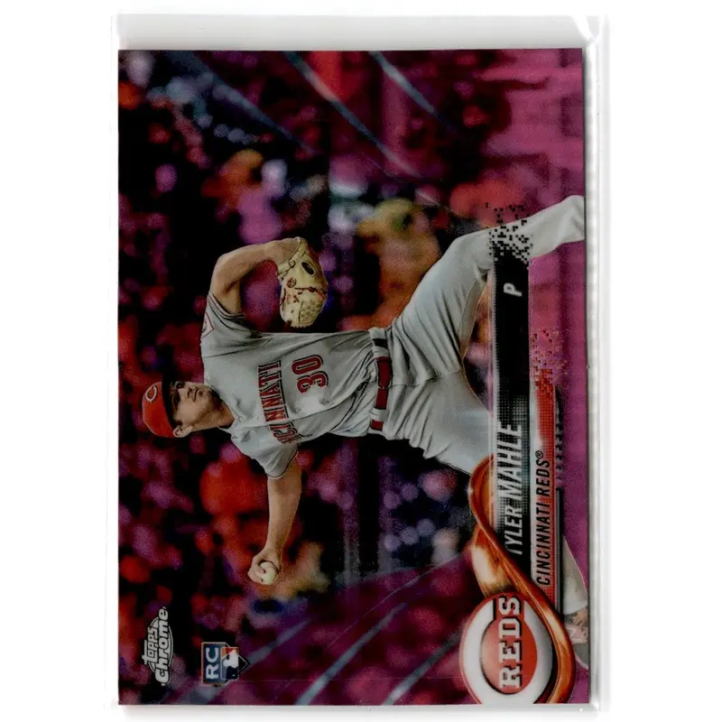 2018 Topps Chrome Tyler Mahle #12