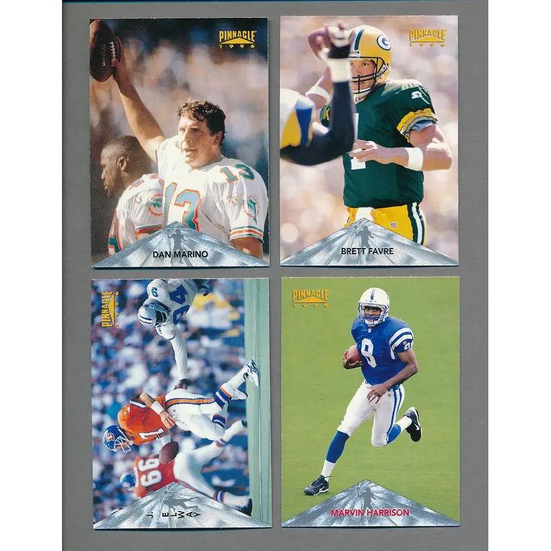1996 Pinnacle Football Complete Set (200) NM/MT MT