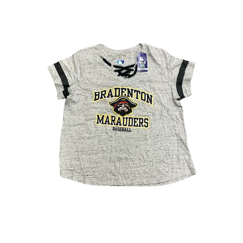 Bradenton Marauders Plus Womens Shirt- Grey