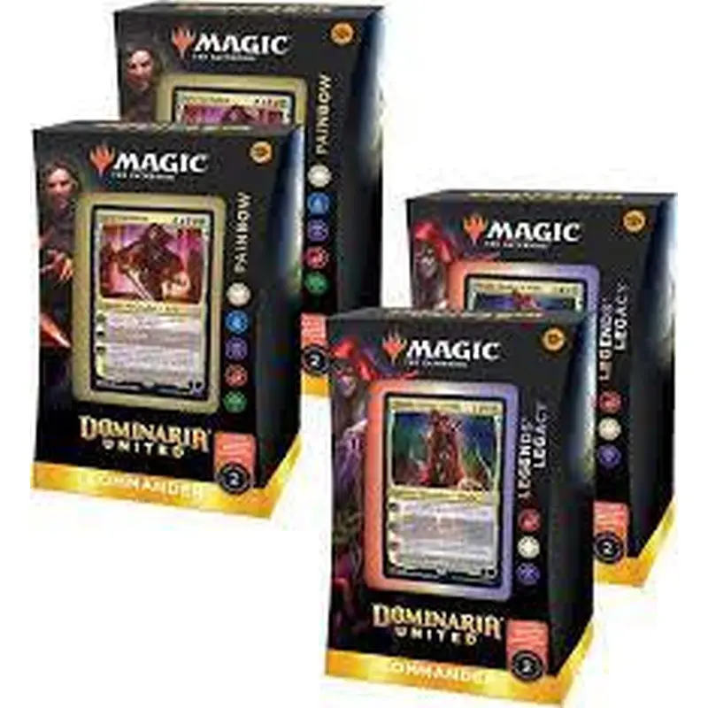 Magic The Gathering: Dominaria United 4 Deck Commander Case