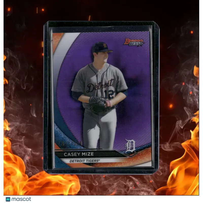 2020 Bowman's Best Casey Mize Top Prospects Purple Refractor 091/250 #TP-4