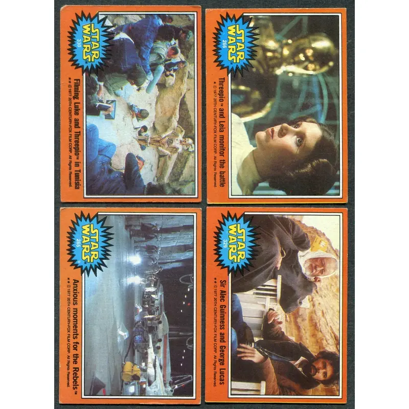 1978 Topps Star Wars Complete Series 5 Set (66) EX EX/MT