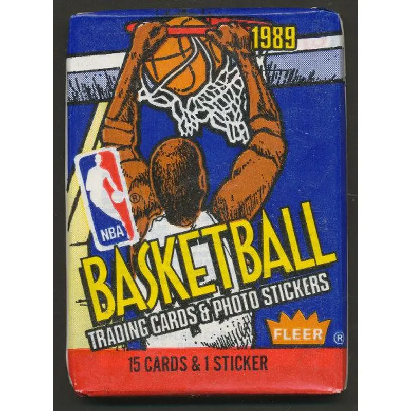 1989/90 Fleer Basketball Unopened Wax Pack