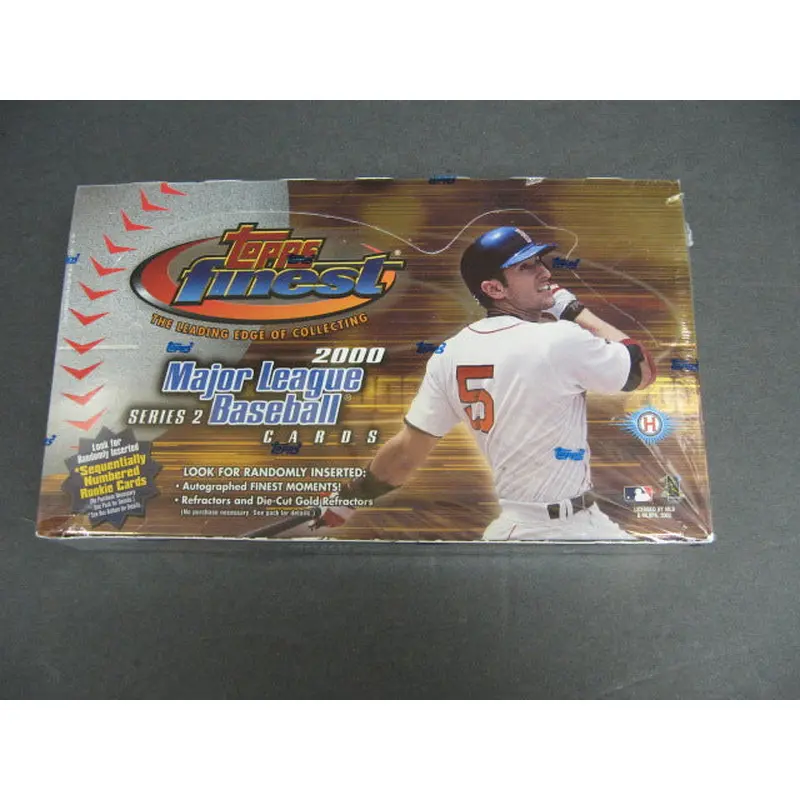 2000 Topps Finest Baseball Series 2 Box (Hobby)