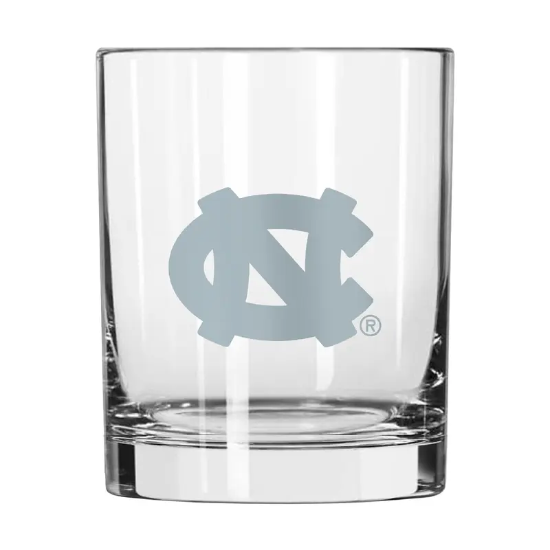 North Carolina 14oz Frost Rocks Glass