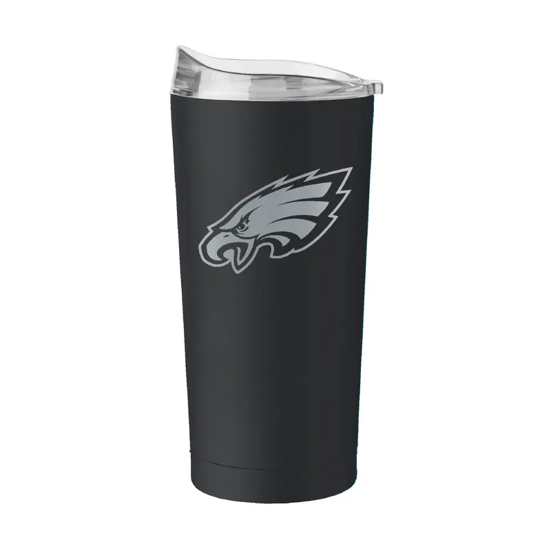 Philadelphia Eagles 20oz Black Powder Coat Tumbler